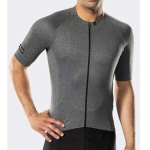 Bontrager Circuit Short Sleeve Cycling Jersey in Grey SZ L